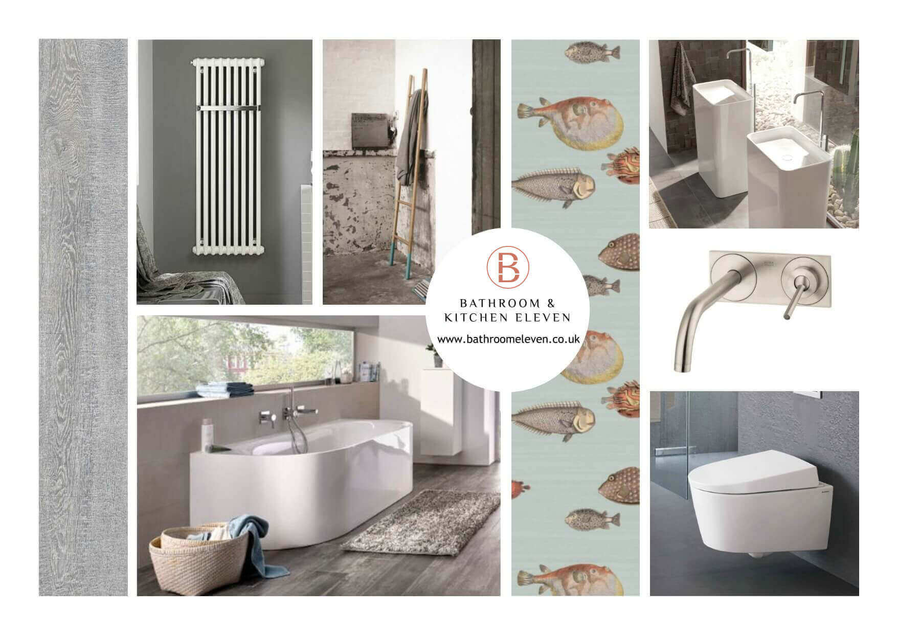 Moodboards for bathrooms