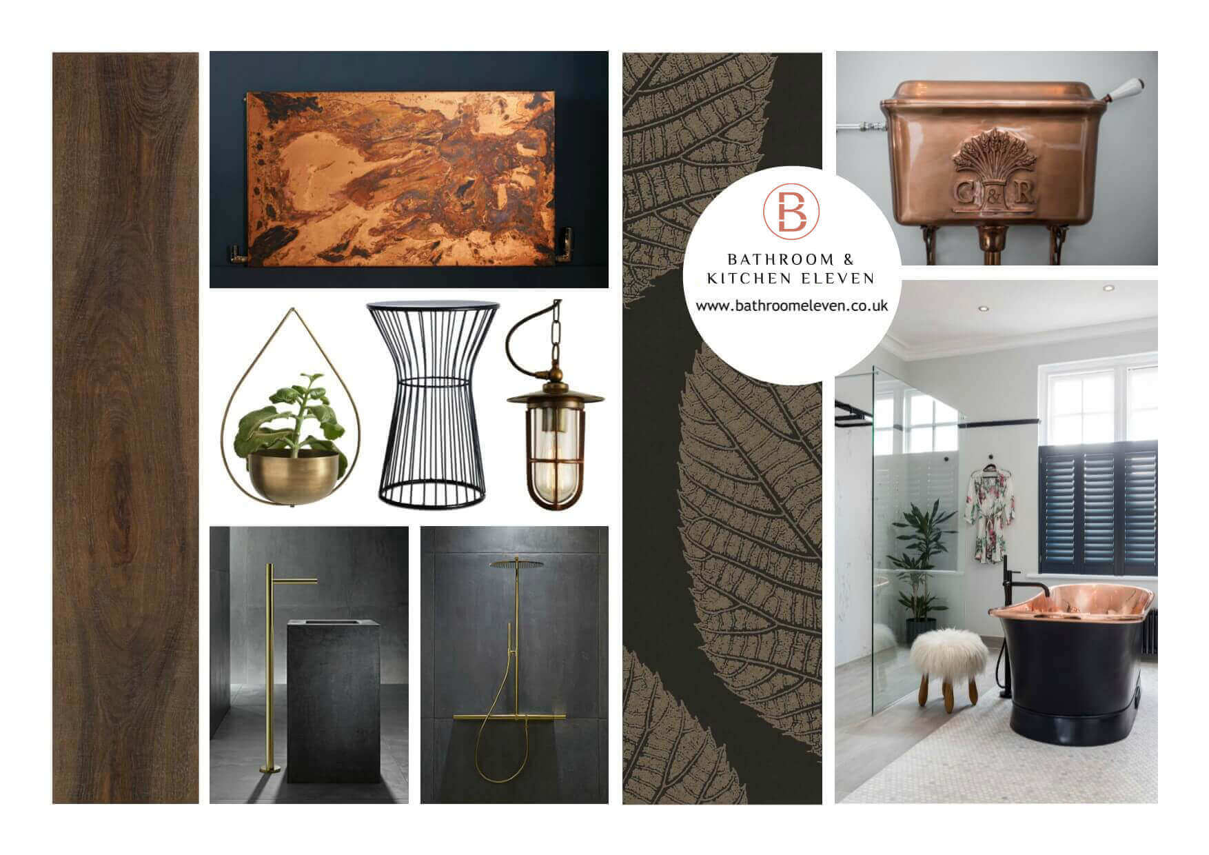 Moodboards for bathrooms