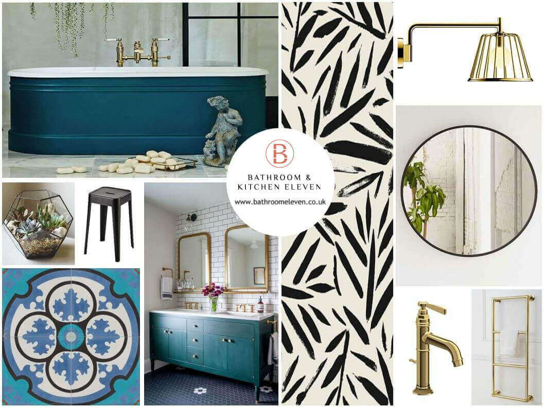 Moodboards for bathrooms