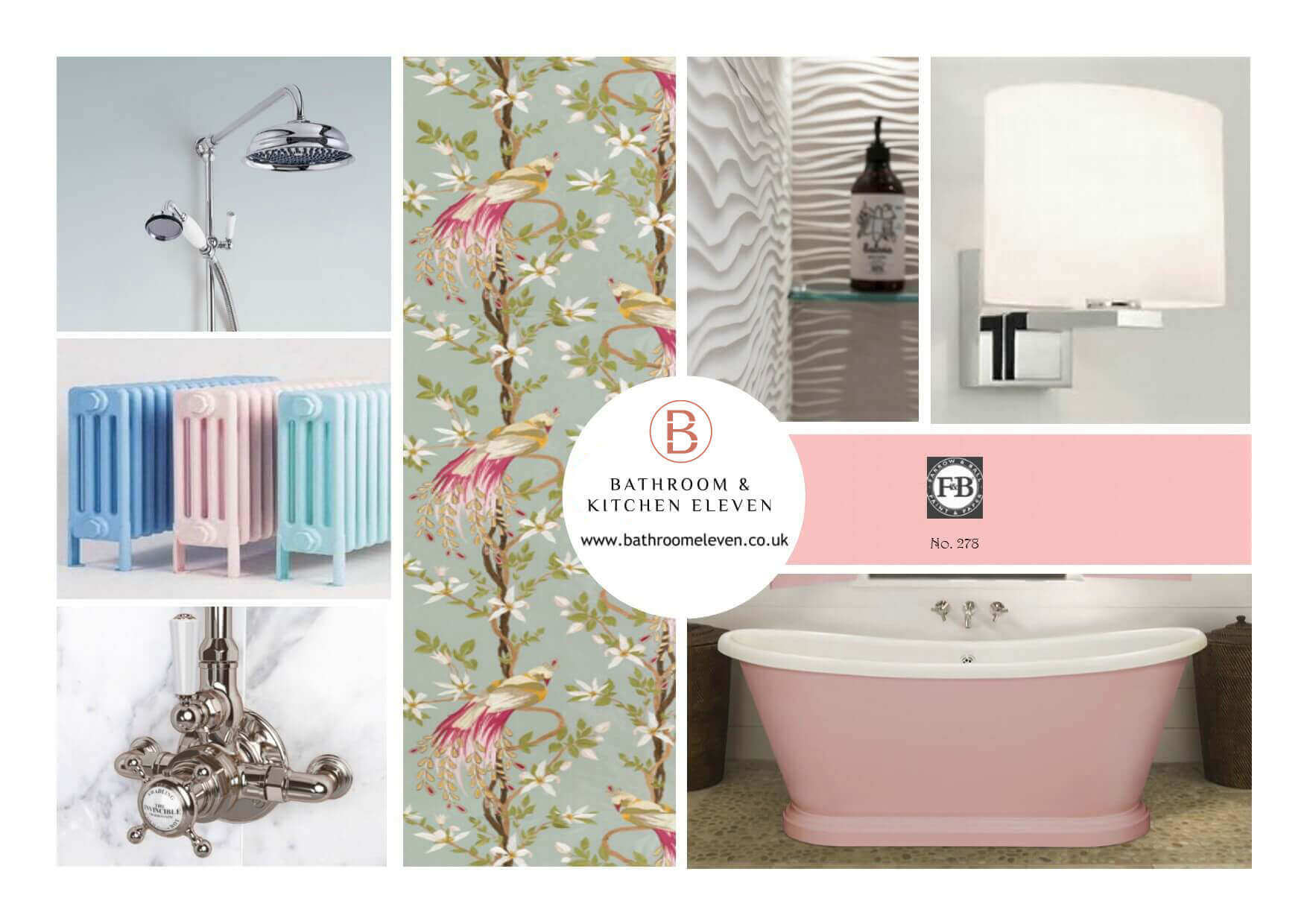 Moodboards for bathrooms