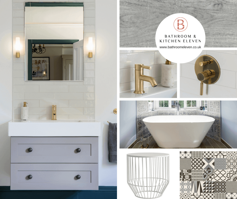 Moodboards for bathrooms