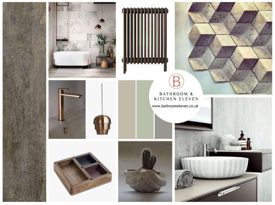 Moodboards for bathrooms