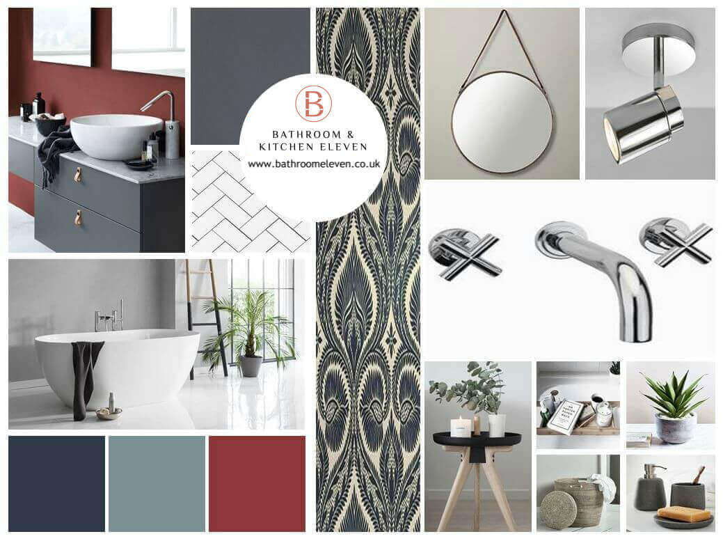 Moodboards for bathrooms