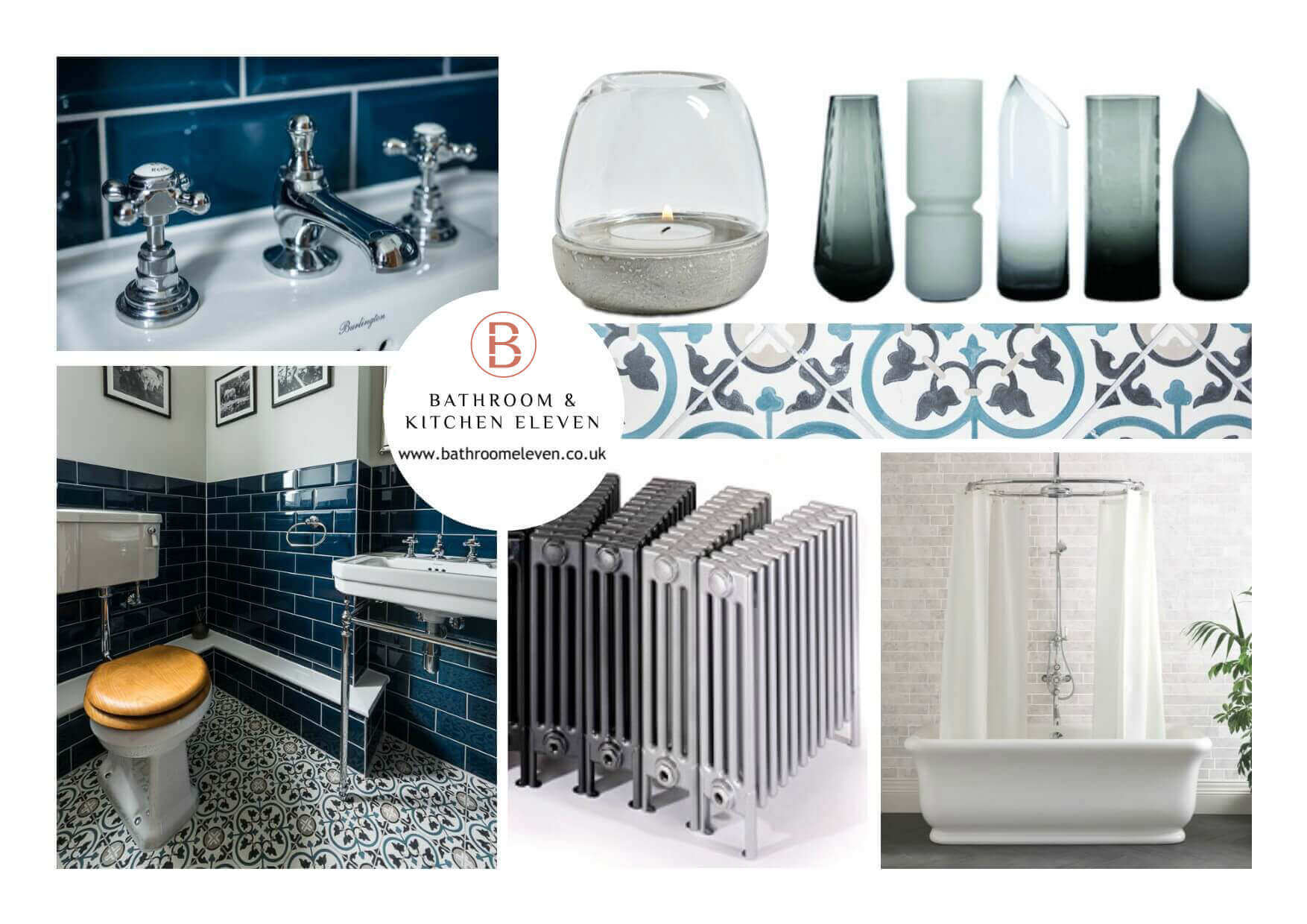 Moodboards for bathrooms