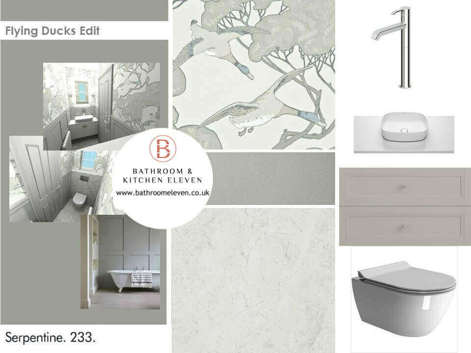 Moodboards for bathrooms