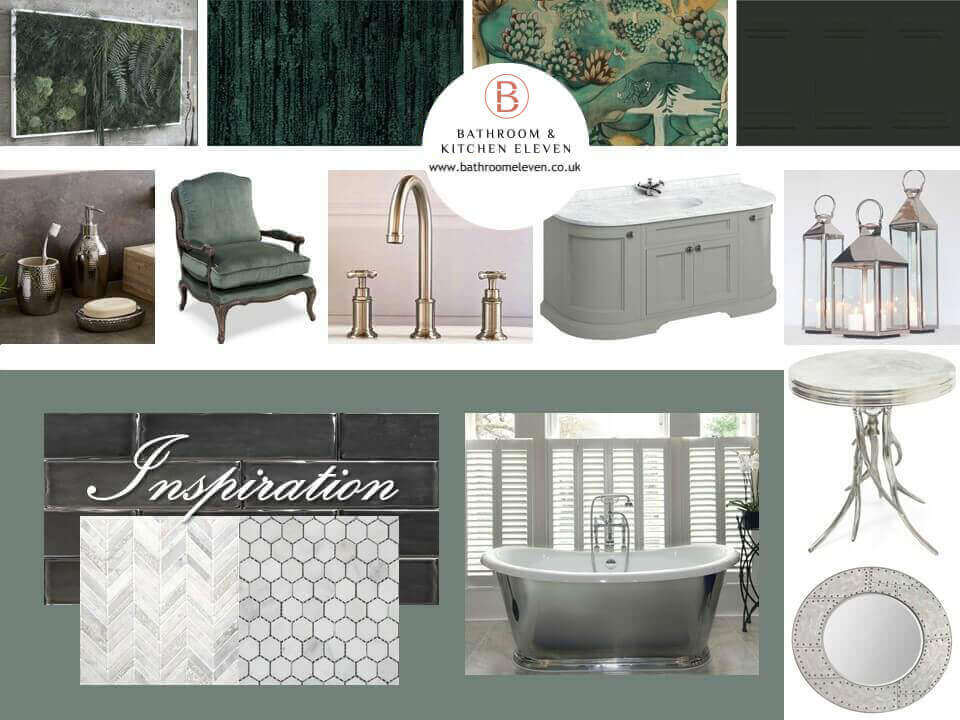 Moodboards for bathrooms