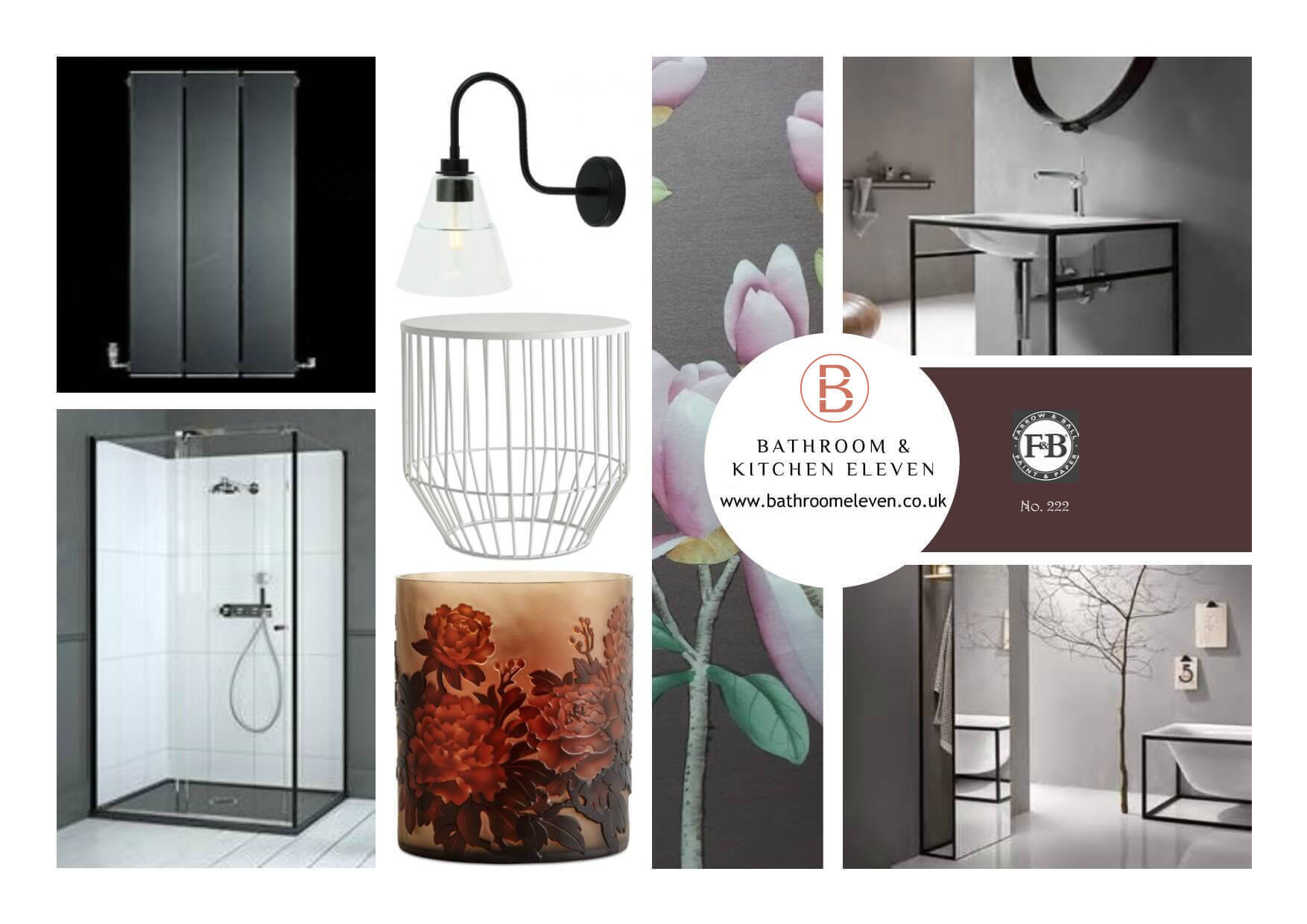 Moodboards for bathrooms