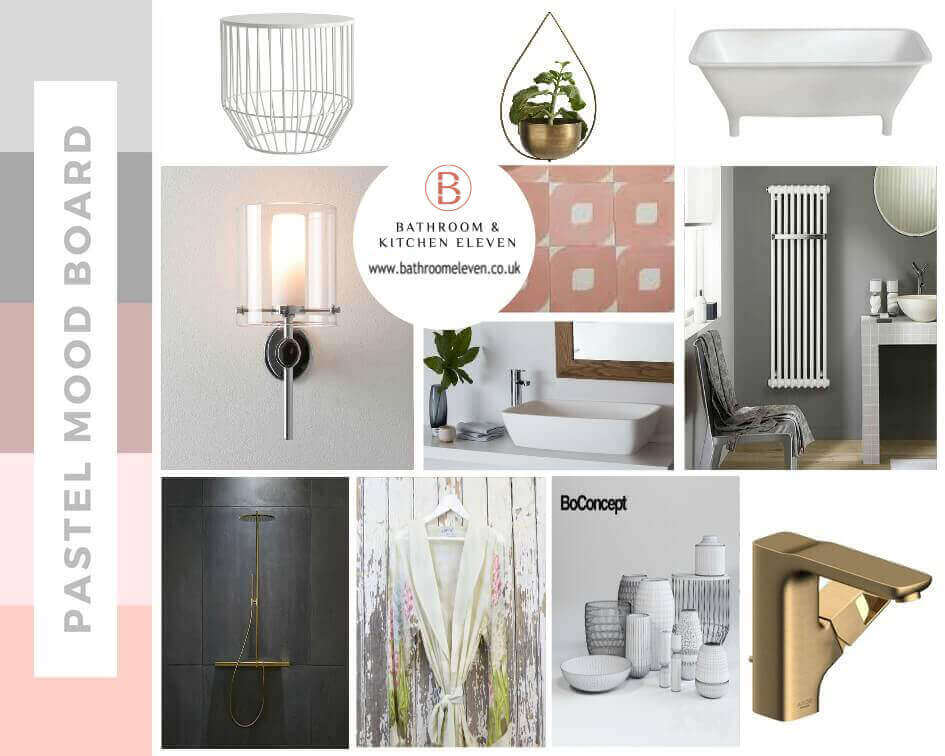 Moodboards for bathrooms