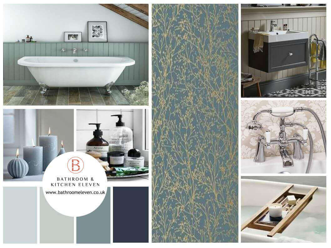 Moodboards for bathrooms