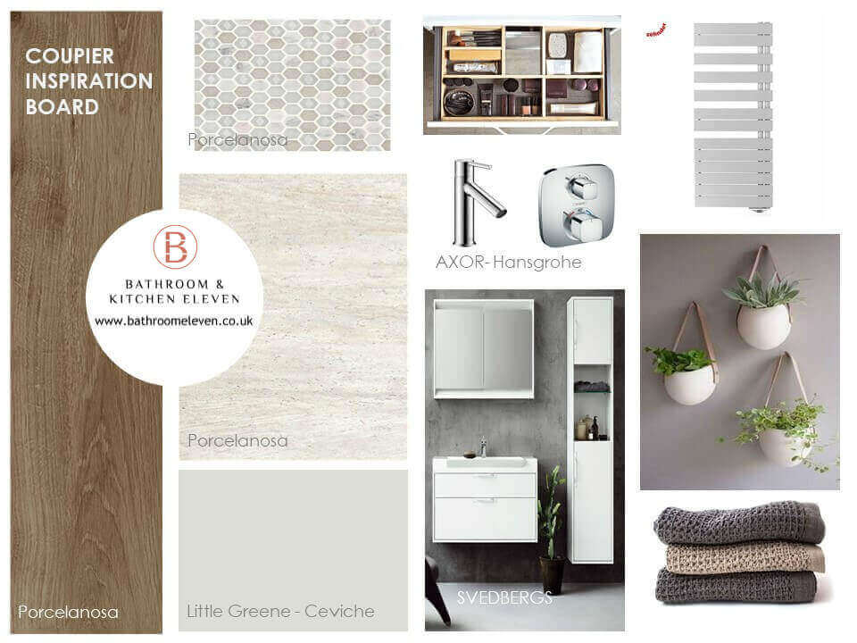 Moodboards for bathrooms