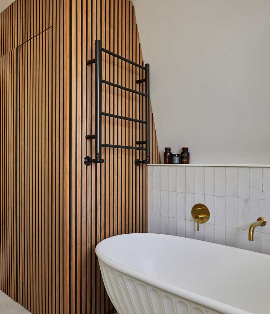 Fluted Family bathroom in Richmond