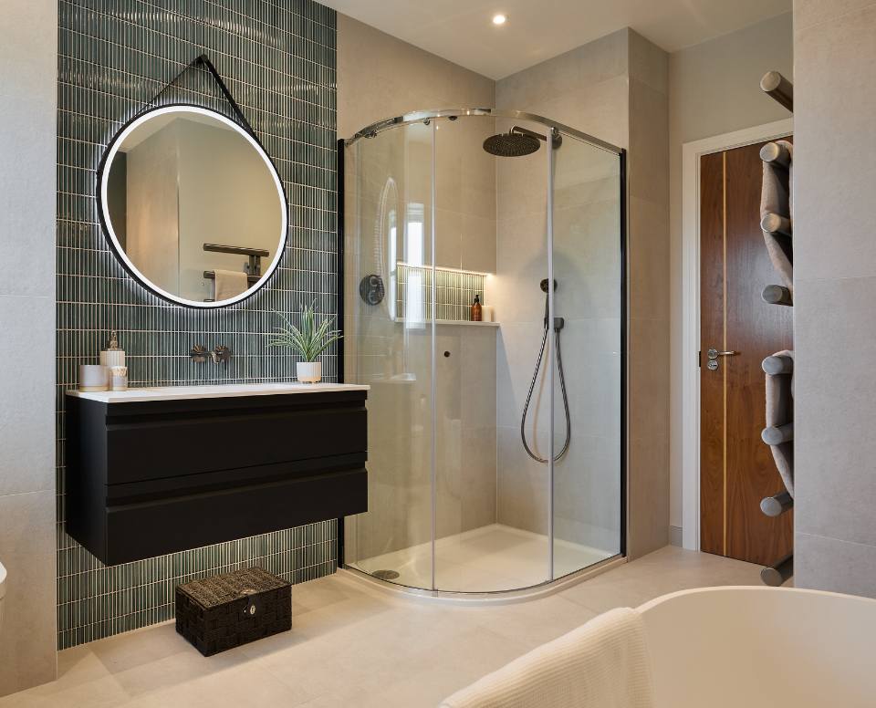 Bathroom & Kitchen Eleven - Bamboo teal in Cobham