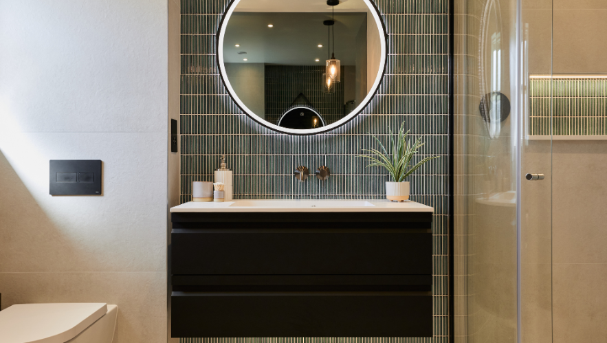Bathroom & Kitchen Eleven - Bamboo teal in Cobham