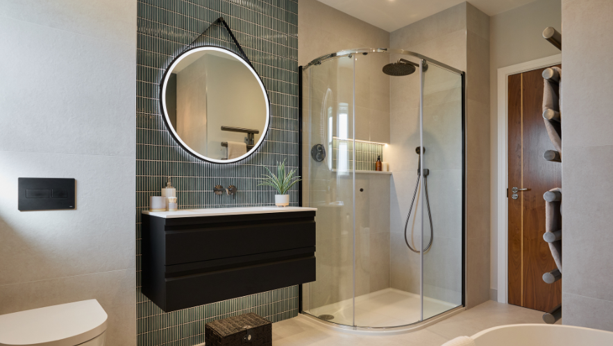 Bathroom & Kitchen Eleven - Bamboo teal in Cobham