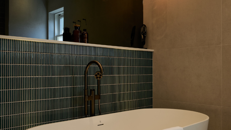 Bathroom & Kitchen Eleven - Bamboo teal in Cobham