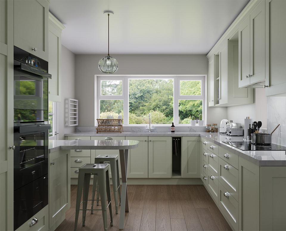 Bathroom & Kitchen Eleven in Cobham - 3D