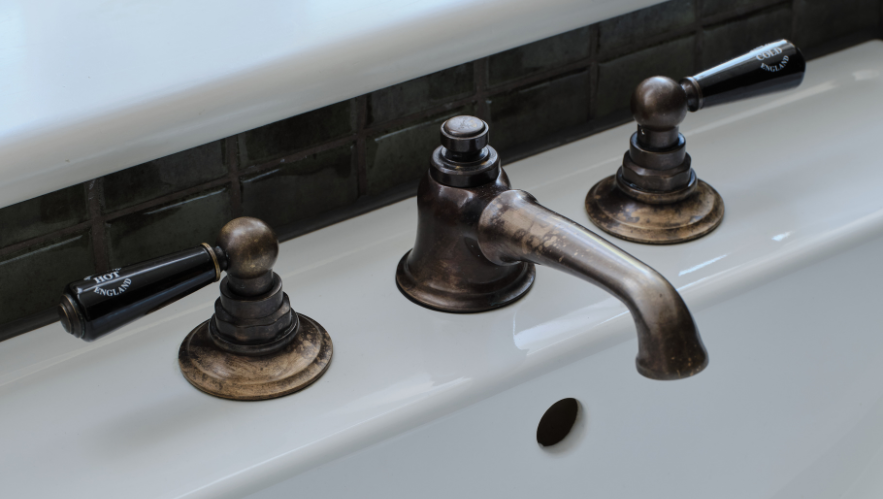 Aged antique taps from Swadling